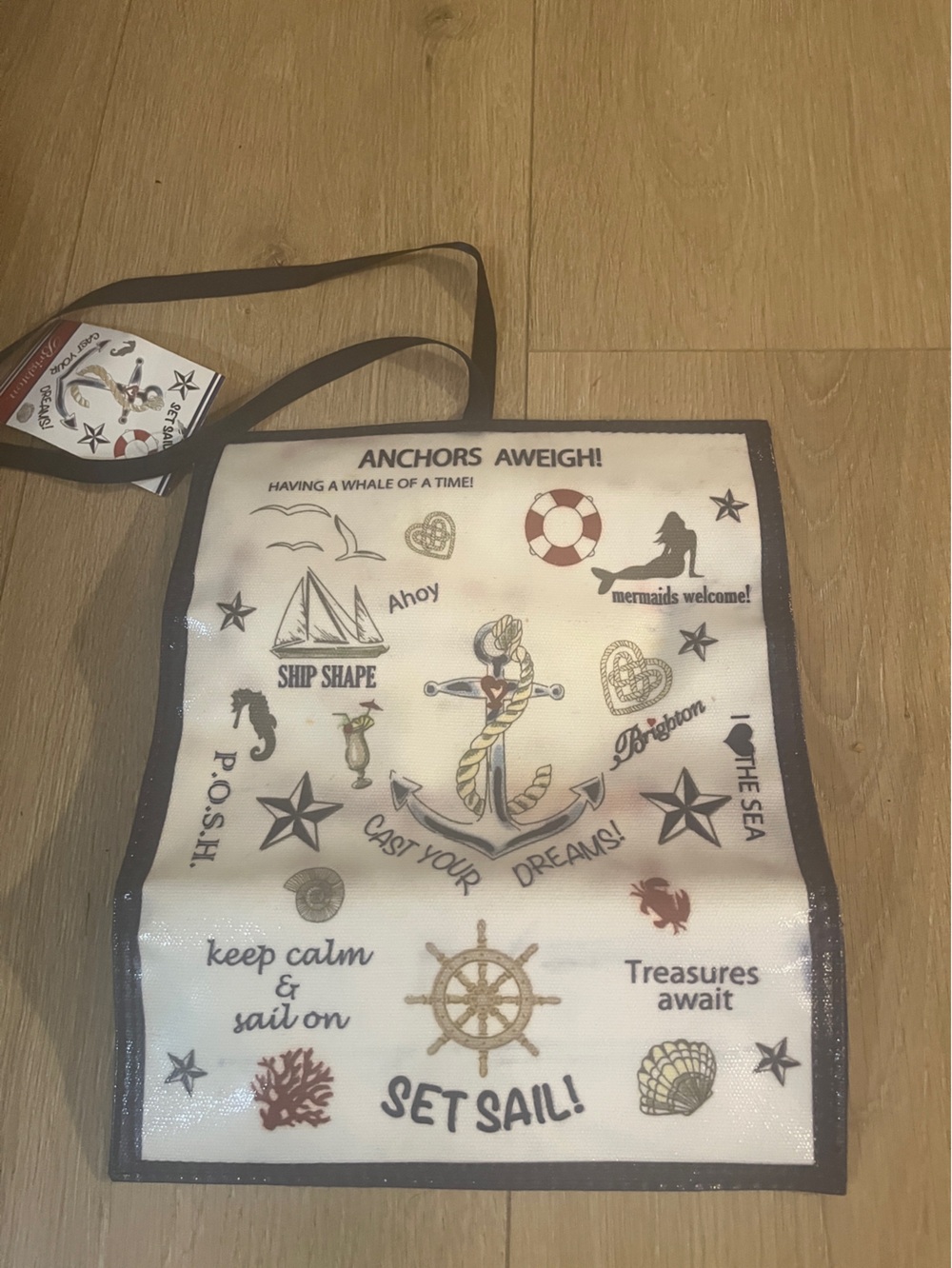 Brighton The Seaside Chic Jewelry Roll Travel Organizer